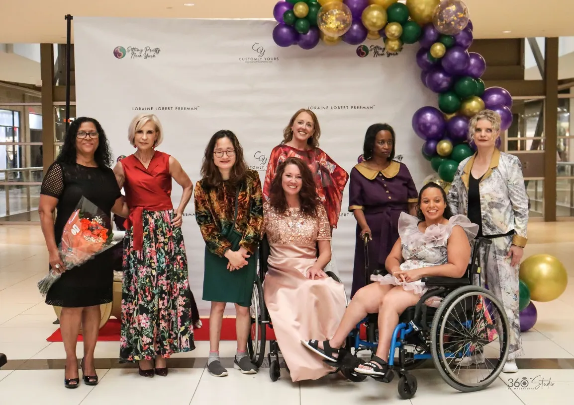 Sitting Pretty fashion presentation group